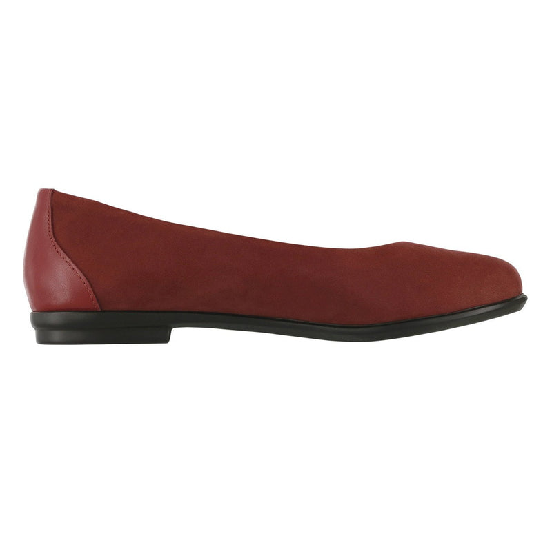 Women's Scenic Ballet Flat Scarlett Red