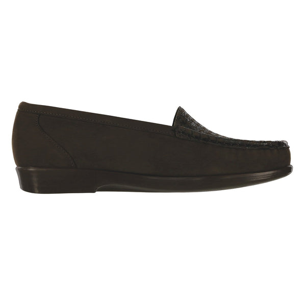 Women's Simplify Slip On Loafer Brown Tetris