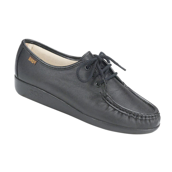 Women's Siesta Lace Up Loafer Black