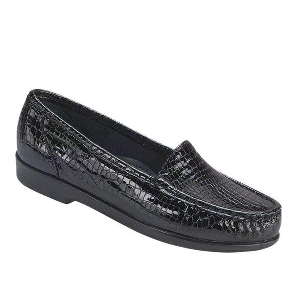 Women's Simplify Slip On Loafer Black Croc