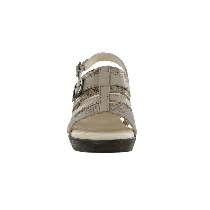 Women's Layla T-Strap Wedge Sandal Fog Taupe