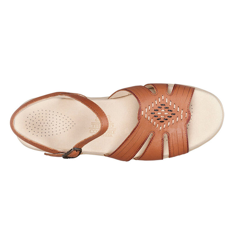Women's Huarache Quarter Strap Sandal Antique Tan