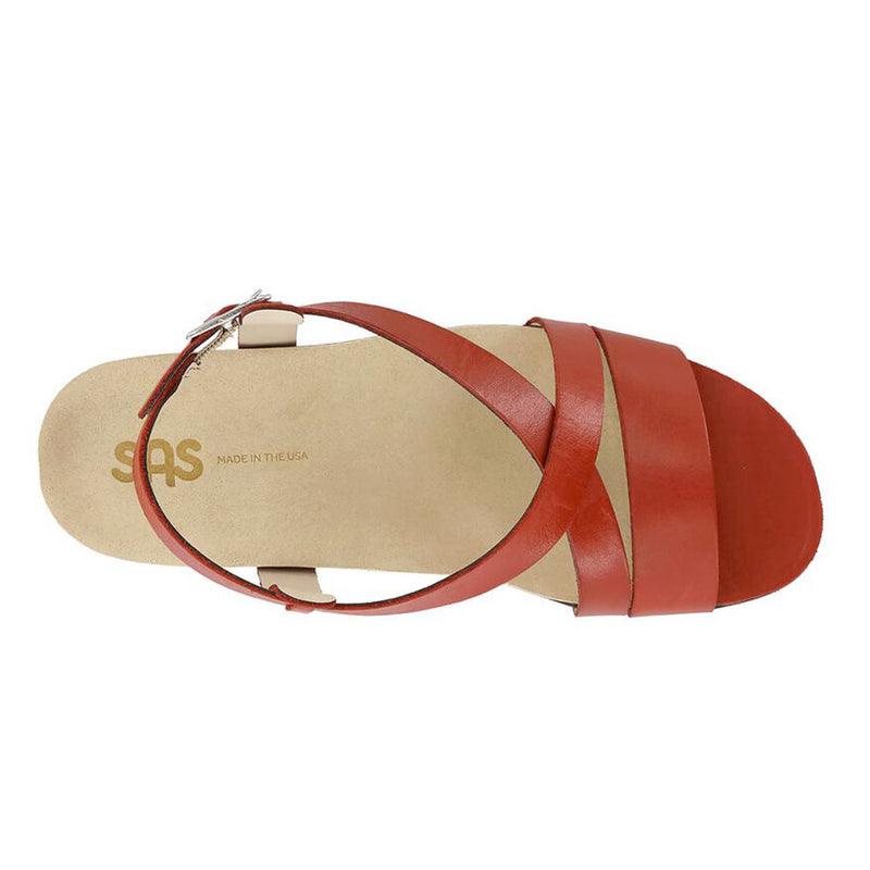 Women's Nouveau Cross Strap Heel Sandal