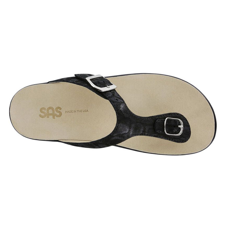 Women's Sanibel T-Strap Slide Sandal Snake