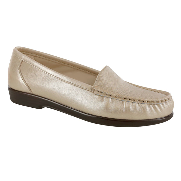 Women's Simplify Slip On Loafer Lusso Gold Metallic