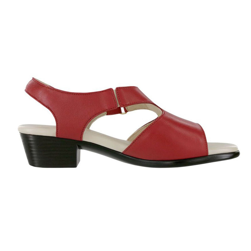 Women's Suntimer Heel Strap Sandal Red